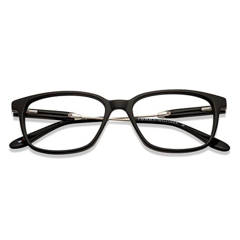 Buy Tommy Hilfiger TH1023 Medium (Size-52) Black Gunmetal C2 Unisex ...