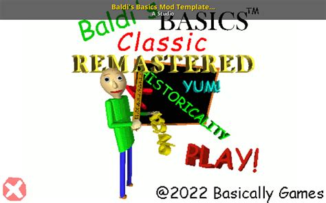 Image result for Baldi Basics Mods
