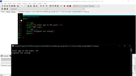 Image result for Write a C Program That Display Your Nam Age Address Using Function