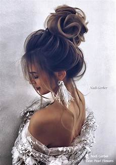 High Wedding Updo Hairstyles by Top 20 High Bun Wedding Updo Hairstyles Deer Pearl High Wedding Updo Hairstyles