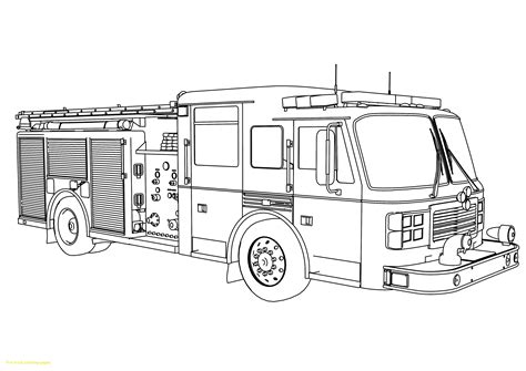 Printable Fire Truck Coloring Pages at GetColorings.com | Free ...