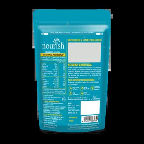 Nourish Unpolished Arhar/Toor Dal 1kg - Nourish Store