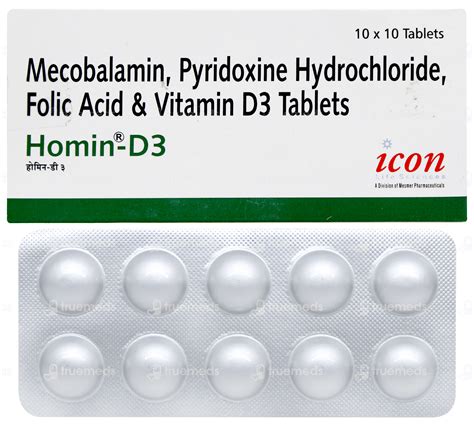 Homin D3 | Order Homin D3 Tablet Online at Truemeds