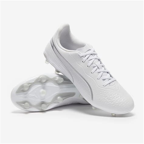 Puma King Match 75+25 FG/AG - Puma White / Puma Silver / Puma Black ...