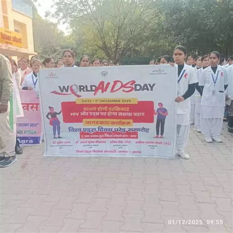 Agra Marks World AIDS Day with 300+ in Parade, Stresses TB Prevention ...