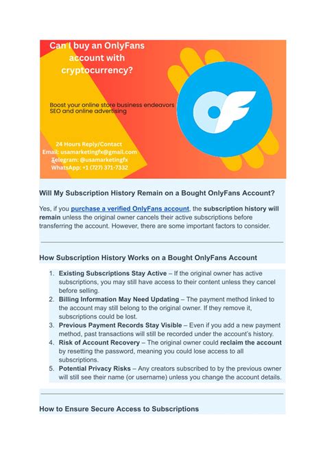 PPT - What’s the safest way to buy a verified OnlyFans account online? PowerPoint Presentation ...