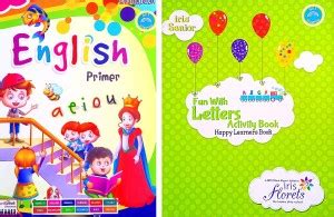 LKG UKG English Practice Books. Set Of 2 Books. Books Covers English ...