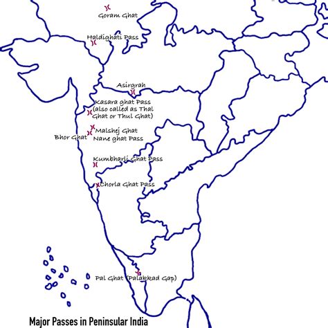 Important Mountain Passes In India, Map, State wise List