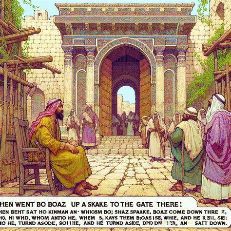 Ruth 4:1 Artwork | Bible Art