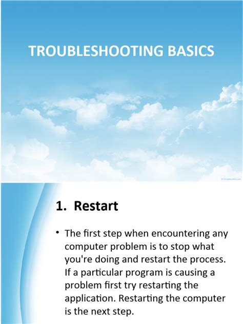 Troubleshooting Basics 的图像结果