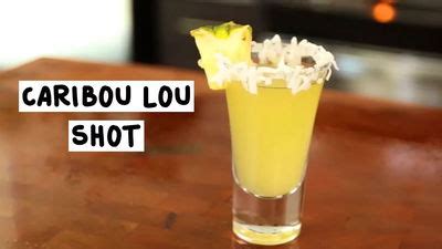 The Caribou Lou Shot Cocktail Recipe