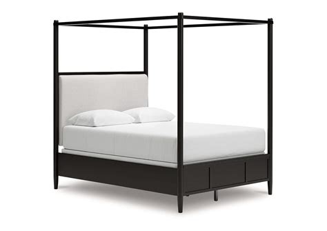 Portdown Queen Upholstered Canopy Bed