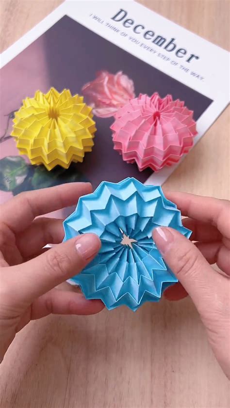 教你用一张纸做个解压无限翻！#解压#折纸玩具#折纸_腾讯视频