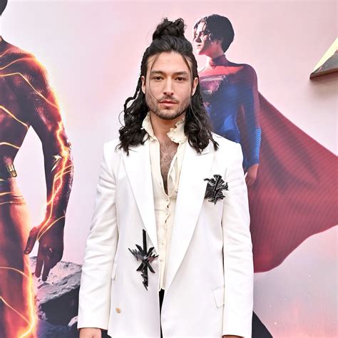 Ezra Miller Makes Rare Public Appearance at The Flash Premiere