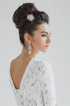 Knot Bridal Hairstyles by 30 Top Knot Bun Wedding Hairstyles That Will Inspire With Knot Bridal Hairstyles