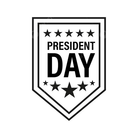 Presidents Day Clipart Black And White