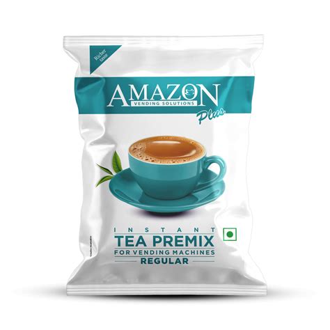 AMAZON Plus Regular Tea Premix 1kg | For Vending Machines