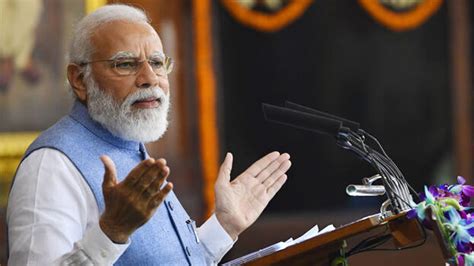 PM Modi slams 'colonial mindset', says 'India is lectured on ...