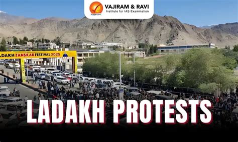 Youth-led Ladakh Protests: Demands for Statehood, Sixth Schedule, and ...