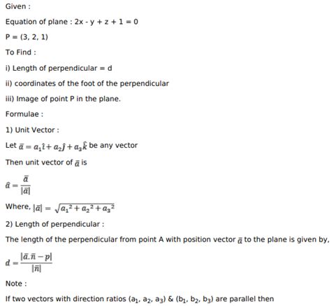 Find the coordinates of the foot of the perpendicular and the ...
