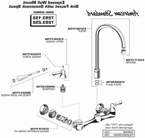 Diagram Of Faucet Parts Moen Faucet Parts Diagram