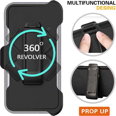 Buy HIQUE Samsung Galaxy A33 Defender case,Heavy Duty Shockproof Shield ...