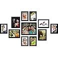 Amazon Brand - Solimo Collage Photo Frames (Set of 11, Wall Hanging ...