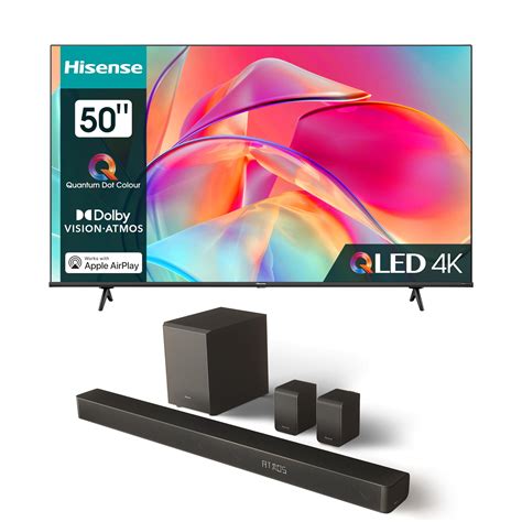 Buy HISENSE 50 Inch QLED Smart TV, E7K with Quantum Dot Colour,Dolby ...