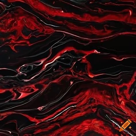Real black marble with red veins, 4k, high resolution, red with marble ...