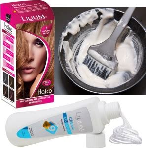 LILIUM Haico Professional Natural Brown Hair Color, 50ml With Hydrogen ...