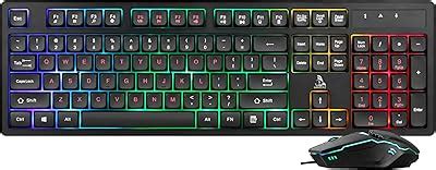 Amazon.in: Buy TAG GAMERZ Avenger 2.0 RGB Keyboard and Mouse Combo with ...