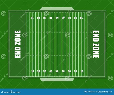 American Football On Field