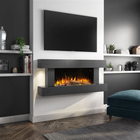 Gallaudet Led Wall Mounted Electric Fireplace at Robert Bence blog