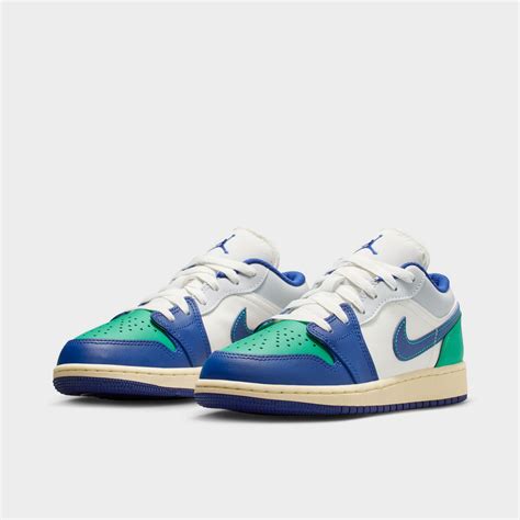 Jordan 1 Low GS Sail / Deep Royal Blue - Stadium Green – JD Sports