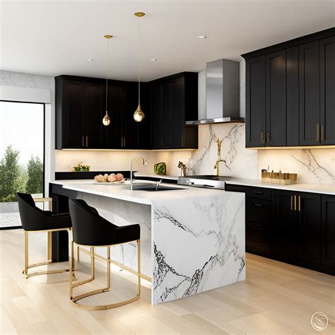 Luxury Black Kitchens