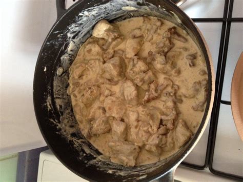 sauté de dinde à la moutarde