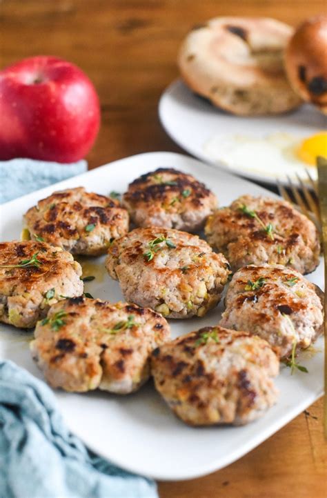 Apple Maple Breakfast Sausage - My Modern Cookery