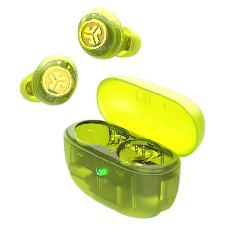 JLab Go Pop ANC Active Noise Cancelling Earbuds, Bluetooth Earphones ...