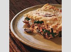 Swiss Chard Lasagna with Ricotta and Mushroom recipe  