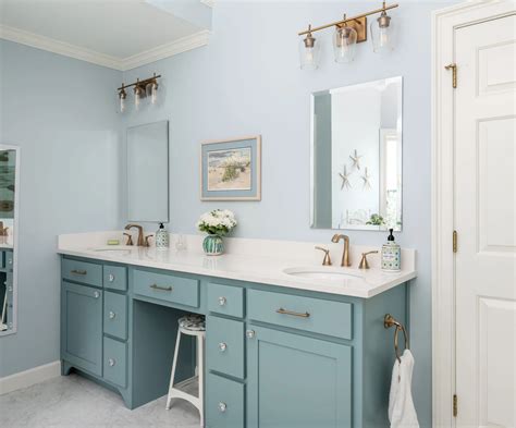 Pale Blue Bathroom