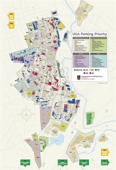 Uga Parking Map Printable Georgia County Map, Counties In Georgia, USA