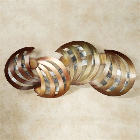 Brushed Metal Wall Sculpture