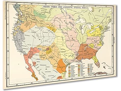 Buy 1650 US Native American Indian Tribes Languages | Historical (23 ...