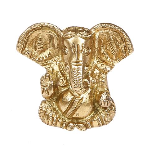 Buy Thar Handicrafts Bangalore Brass Small Appu Ganesh Online at Low ...