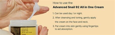 Cosrx Advanced Snail 92 All In One Cream (100ml) : Amazon.in: Beauty