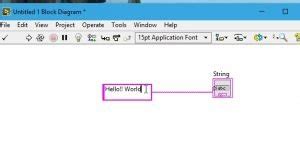 Image result for How to Add Input String in LabVIEW