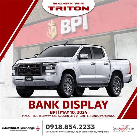 Mitsubishi Triton at BPI McArthur Highway, ??? McArthur Highway, San ...