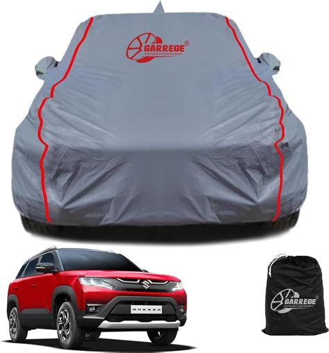 GARREGE Brezza Car Cover Waterproof 2023 2024 Models With Free Bag And ...
