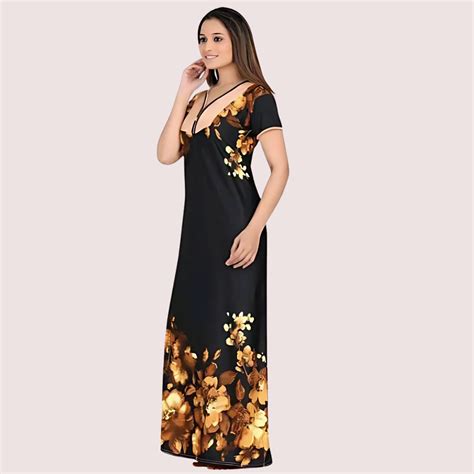 Satin Maxi Nightgown for Women – Wild Berries Intimates