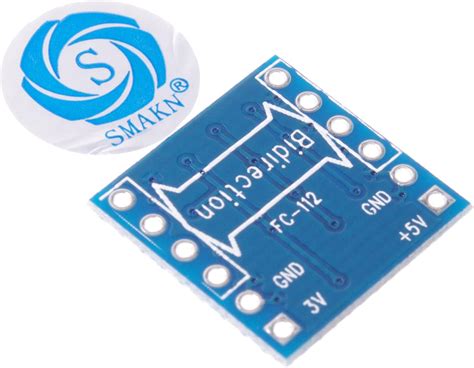 Buy SMAKNÂ 5V to 3.3V, 3.3V to 5V IIC Uart Level Converter Module ...